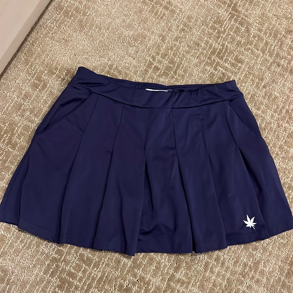 Boast navy tennis skirt with pockets